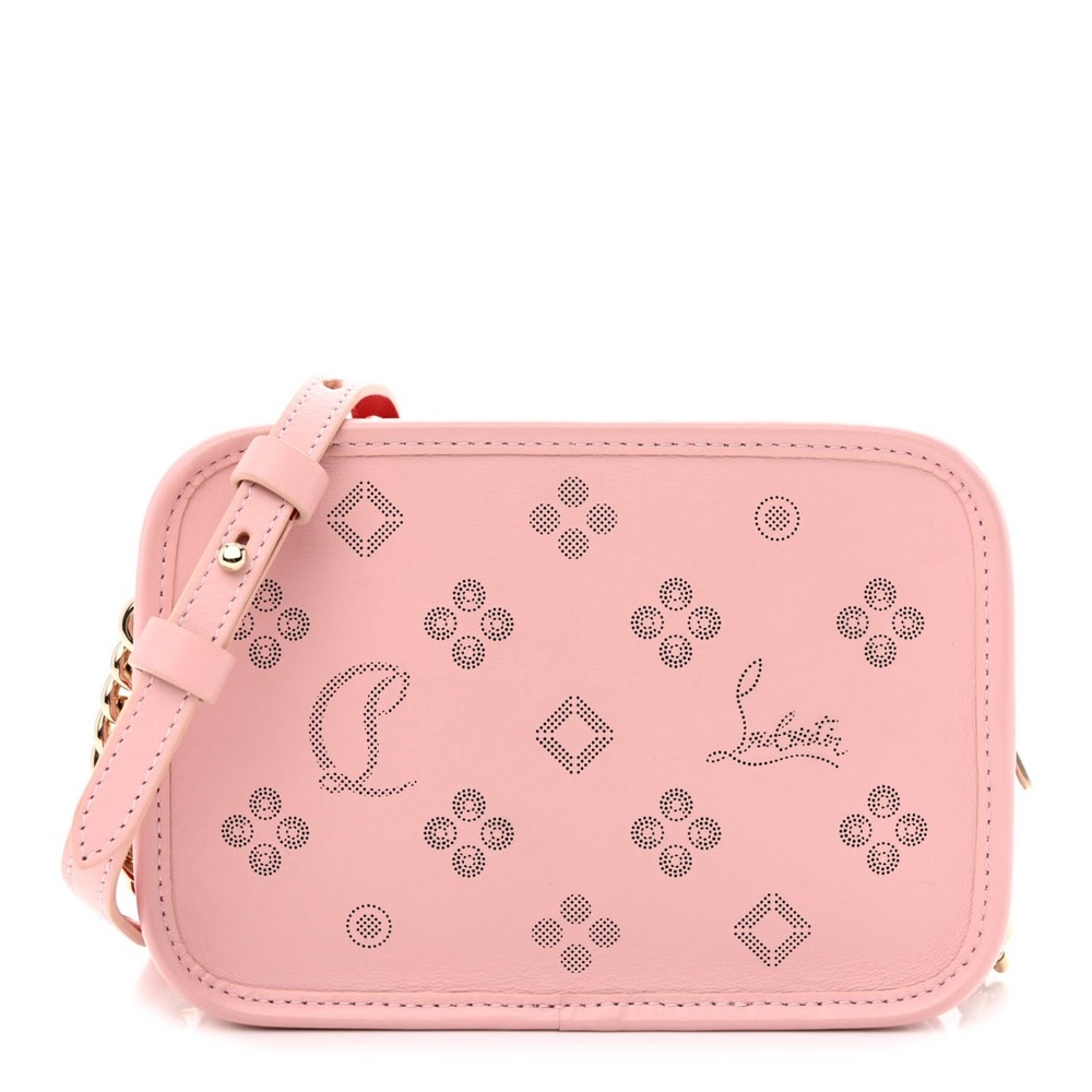 Christian Louboutin RADIOLOUBI Loubinthesky Perforated Chain Crossbody Bag $1250